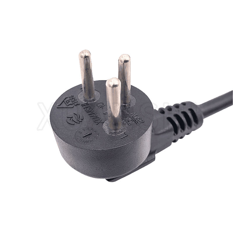 Israel 3 pin plug power cord JL-10