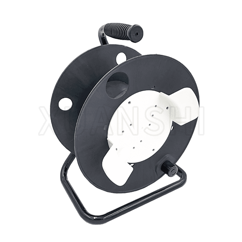 Robust empty plastic retractable cable reel for wire XS-XPD2D