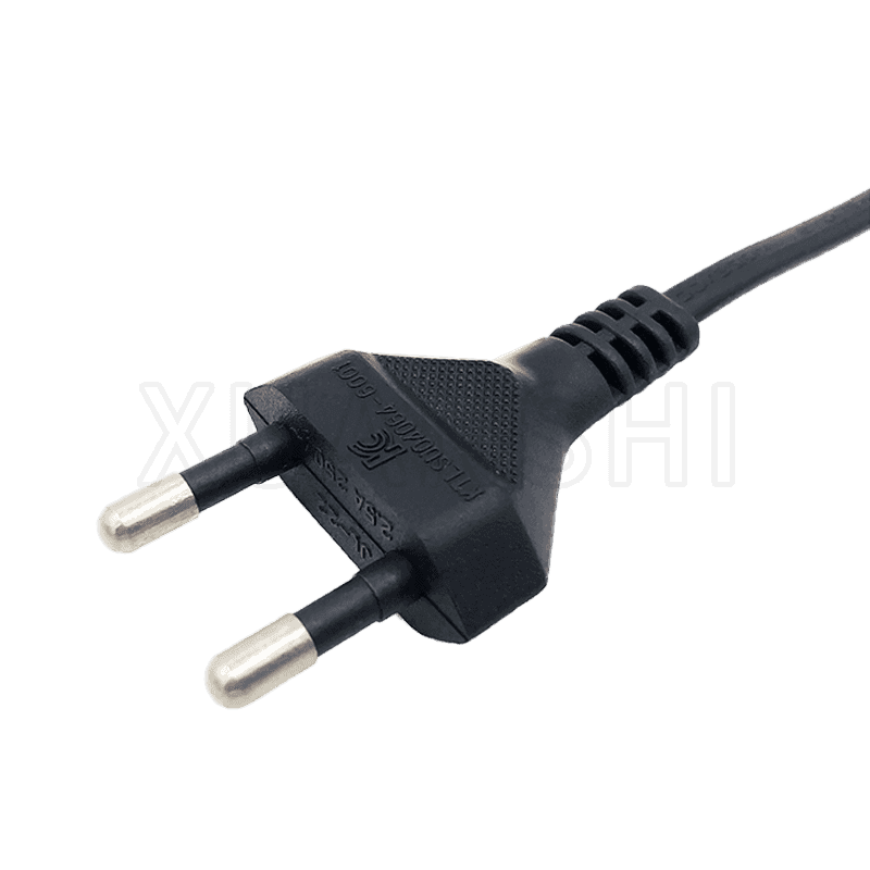 Korea 2 pin plug power cord JL-22