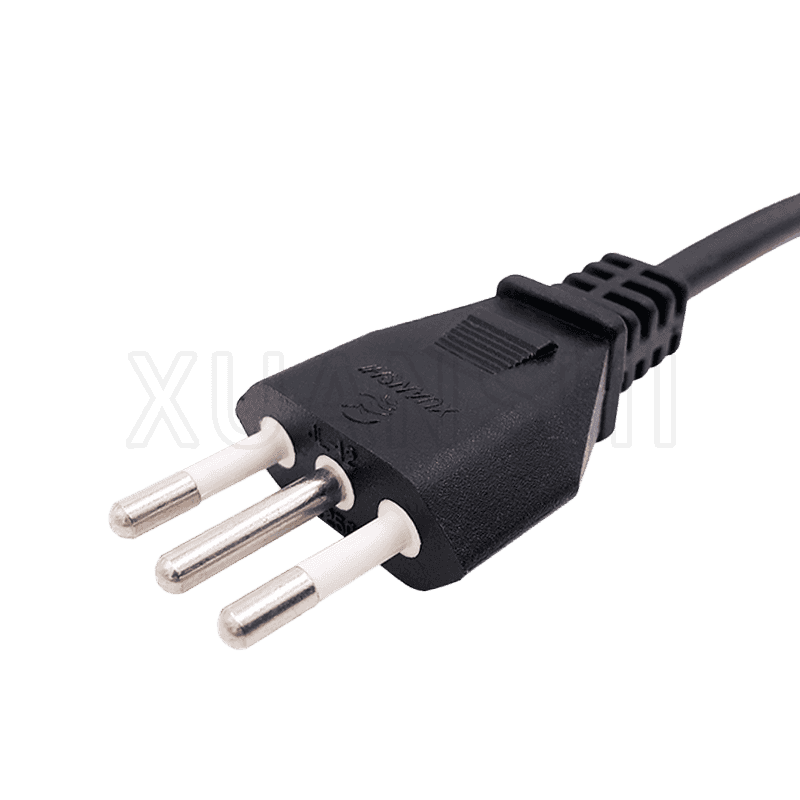 Italy 3 pin plug power cord JL-12