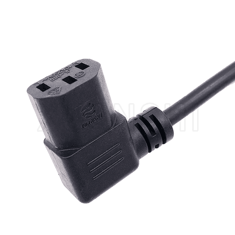 right angle C13 IEC connector JL-38D