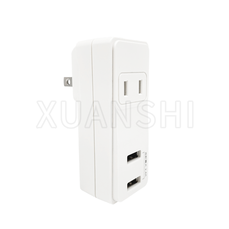 Japan socket with two usb ports XS-ZHQP2U