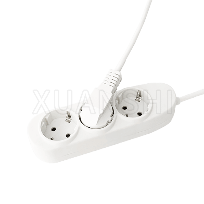 European 3 way power strip JL-3,XS-XBD30