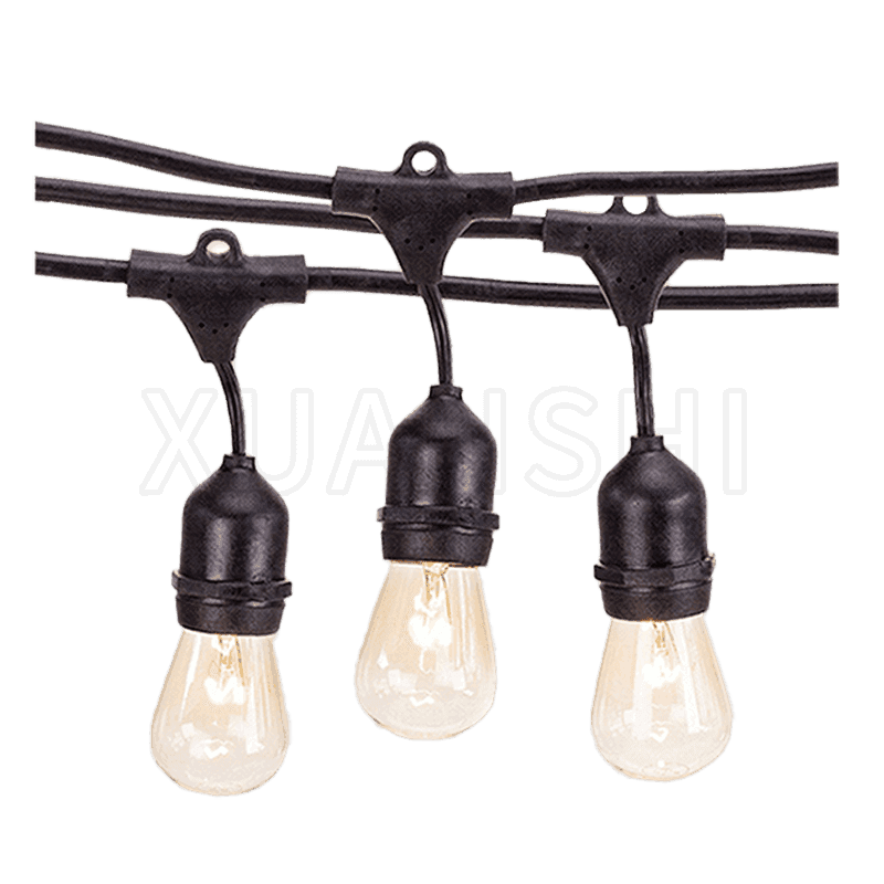 Wedding patio lighting decorative outfit weatherproof string lights XS-DT6