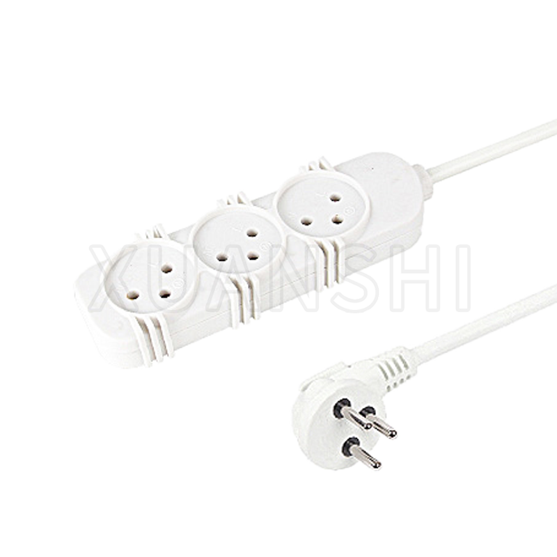 Israel 3 way power strip (without children protection) JL-10A,XS-XB31