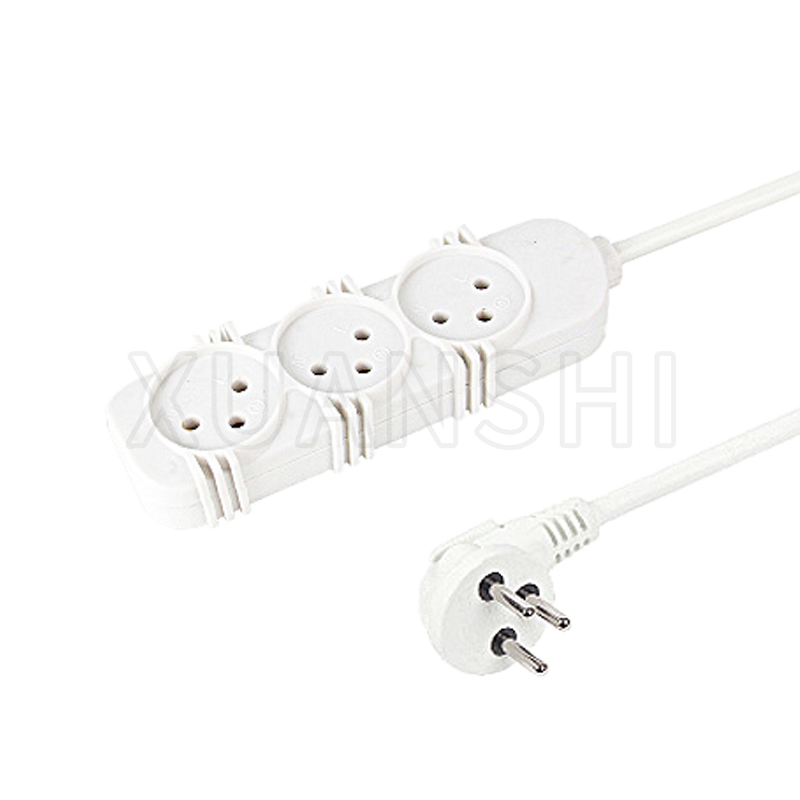 Israel 3 way power strip (without children protection) JL-10A,XS-XB31
