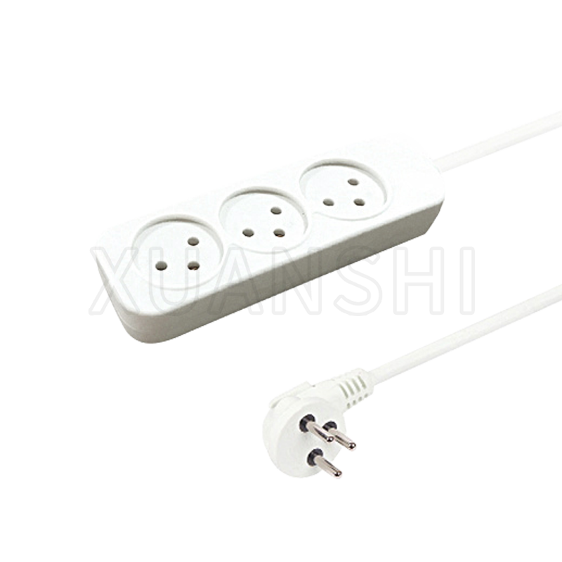 Israel 3 way power strip JL-10A,XS-XB3