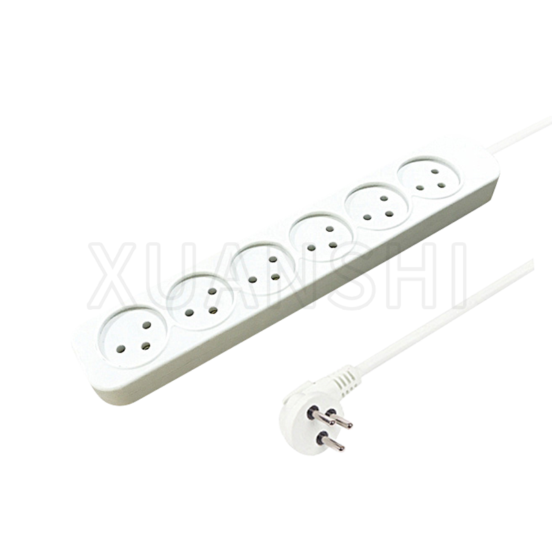 Israel 6 way power strip JL-10A,XS-XB6