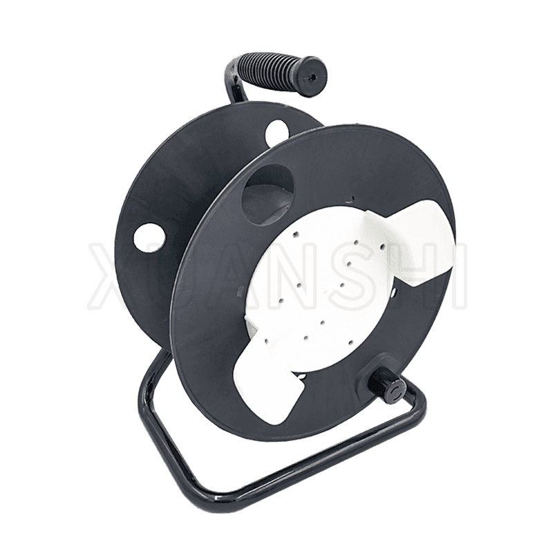 Robust empty plastic retractable cable reel for wire XS-XPD2D