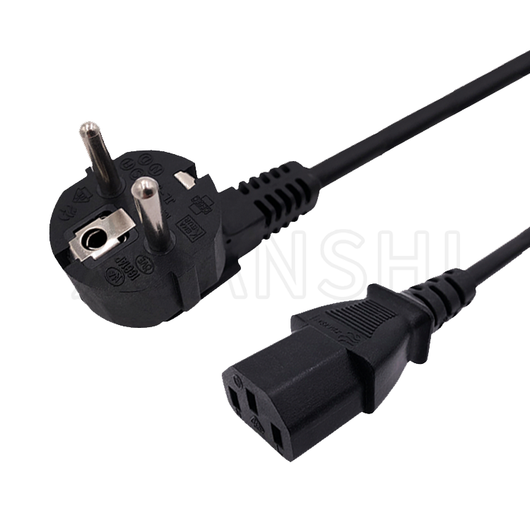 European plug power cord with C13 connector JL-3,JL-38C