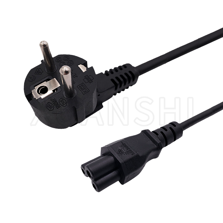 European plug power cord with C5 connector JL-3,JL-48